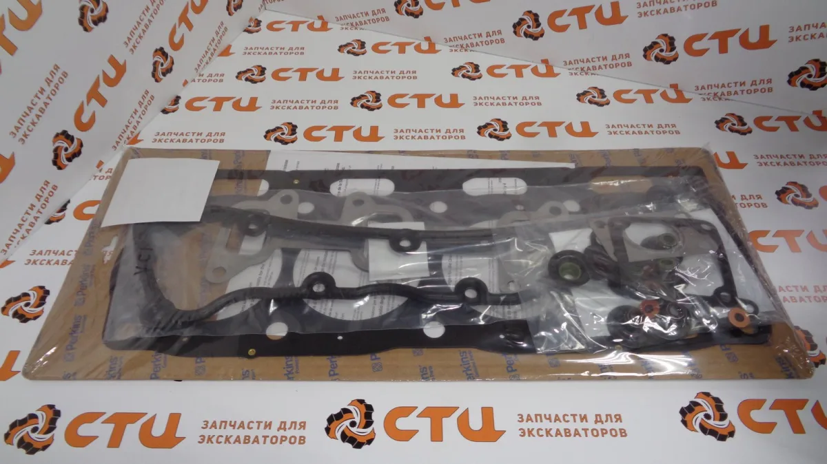 Комплект прокладок верхник 239-9897, 2399897 (PERKINS) двигателя экскаватора погрузчика CAT428, CAT432, CAT434