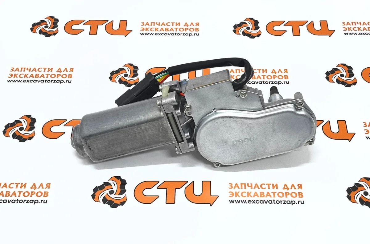 Мотор стеклоочистителя 315-1318, 3151318 (оригинал, CAT) заднего стекла экскаватора погрузчика CAT428, CAT432, CAT434