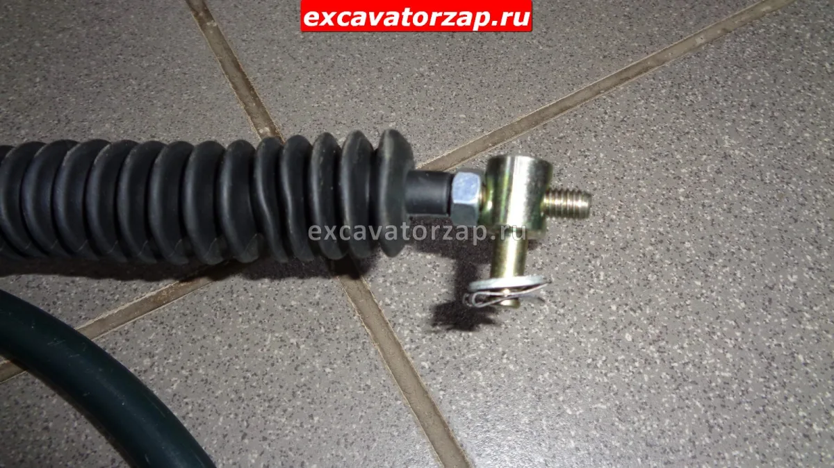Трос газа T102174 экскаватора погрузчика Terex