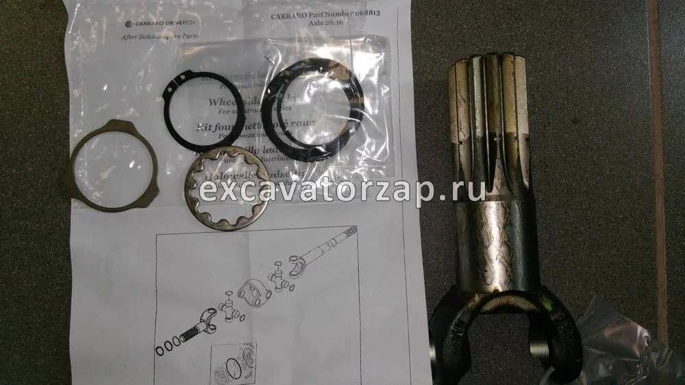 Полуось Volvo BL61, BL71 VOE11716630
