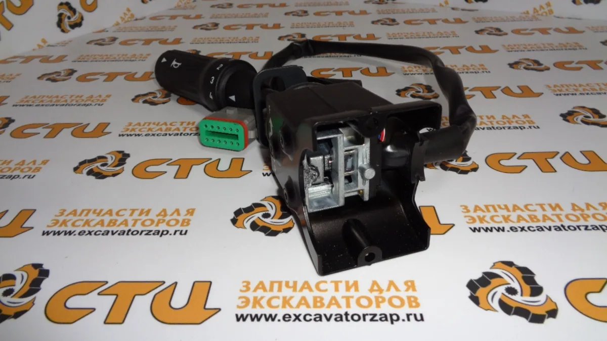 Переключатель подрулевой VOE16200726 (КПП) экскаватора погрузчика Volvo BL61, BL71