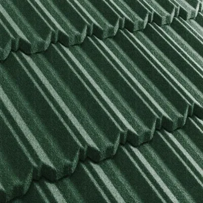 Композитная черепица Metrotile Metro"Классик" ("Classic") Зеленый