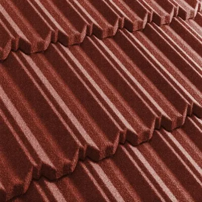Композитная черепица Metrotile Metro"Классик" ("Classic") Красный