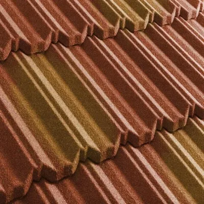 Композитная черепица Metrotile Metro"Классик" ("Classic") Терракотово-желтый