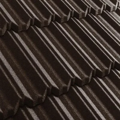 Композитная черепица Metrotile Metro"Классик" ("Classic") Айрон барк