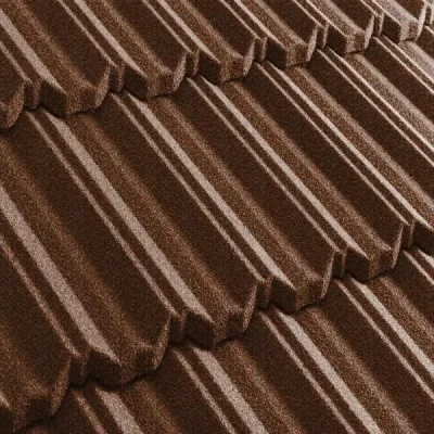 Композитная черепица Metrotile Metro"Классик" ("Classic") Бургундия