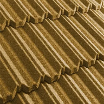 Композитная черепица Metrotile Metro"Классик" ("Classic") Желтый