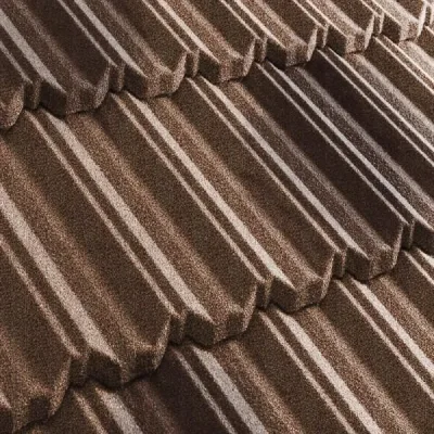 Композитная черепица Metrotile Metro"Классик" ("Classic") Цедар-Браун