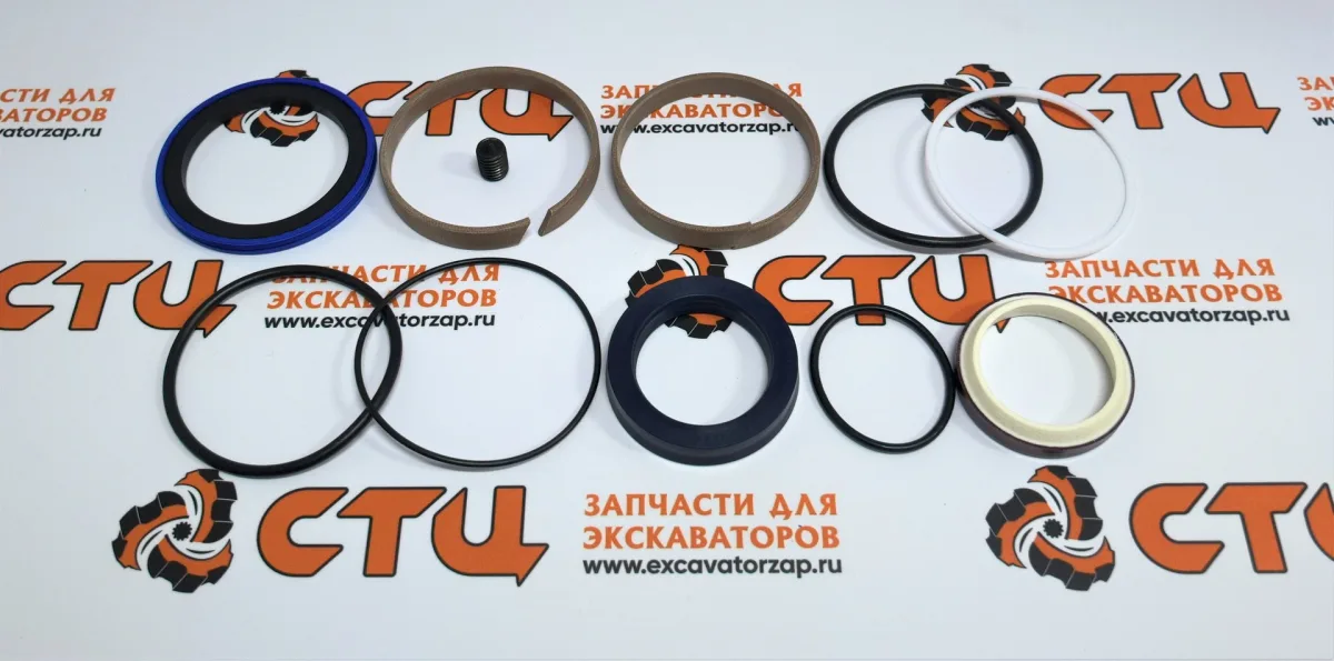 Ремкомплект VOE11709913  гидроцилиндра челюсти экскаватора погрузчика Volvo BL61, BL71