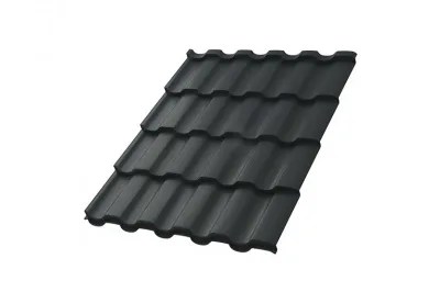 Металлочерепица МП Монтекристо-XL (PureTech Mat-20-7024-0.5)