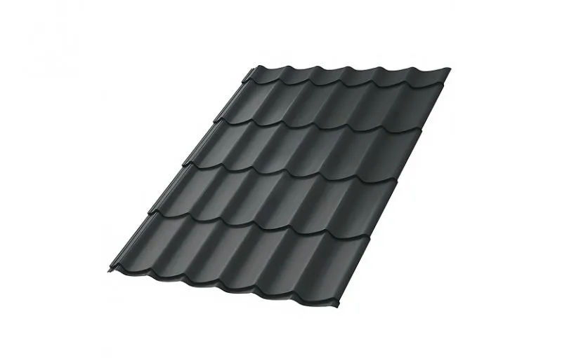 Металлочерепица МП Ламонтерра (PureTech Mat-20-7024-0.5)