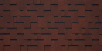 Гибкая черепица Tegola COMFORT SAN REMO, Rosso 402