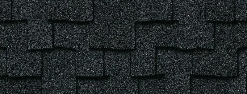 Гибкая черепица CertainTeed Presidential Shake Charcoal Black