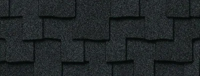 Гибкая черепица CertainTeed Presidential Shake Charcoal Black