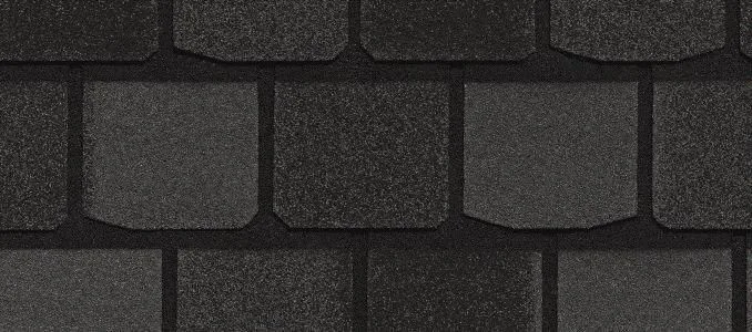 Гибкая черепица CertainTeed Highland Slate Black Granite