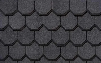 Гибкая черепица CertainTeed Carriage House Shangle Black Pearl