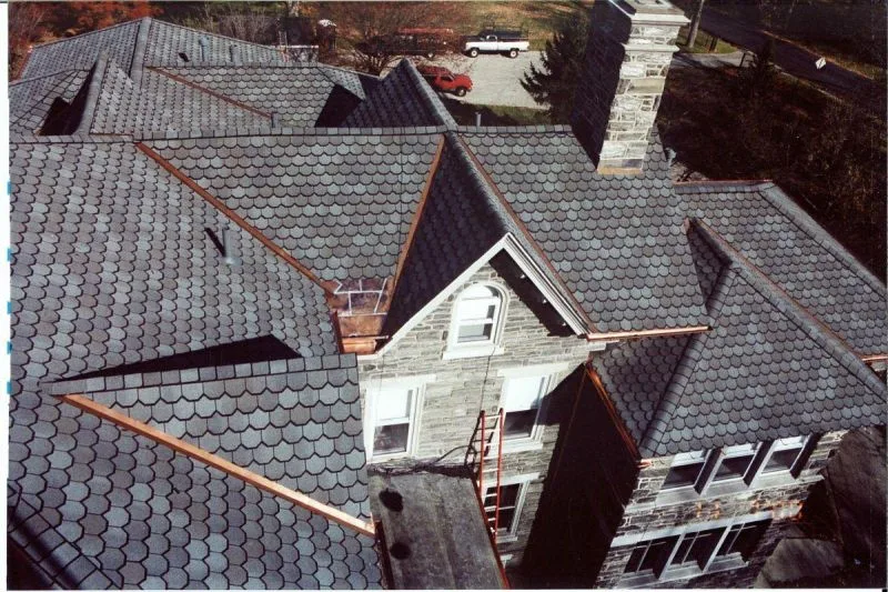 Гибкая черепица CertainTeed Carriage House Shangle Gatehouse Slate