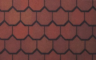 Гибкая черепица CertainTeed Carriage House Shangle Georgian Brick