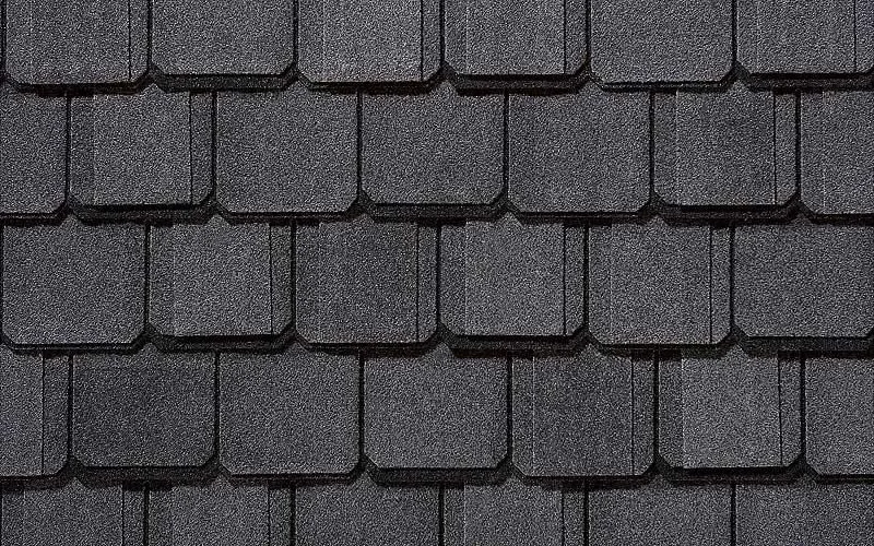 Гибкая черепица CertainTeed Grand Manor Black Pearl