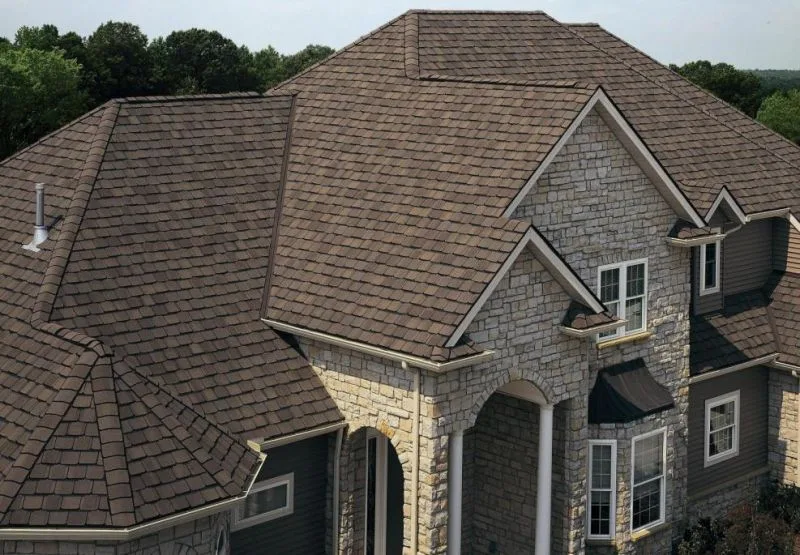 Гибкая черепица CertainTeed Grand Manor Shangle Brownston