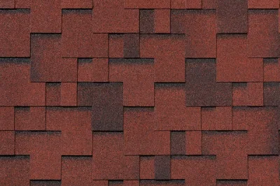 Гибкая черепица Shingle Roofshield Family LITE Модерн Красный