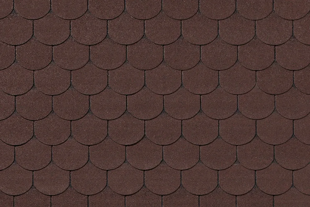 Гибкая черепица Shingle Roofshield Family LITE Готик Коричневый
