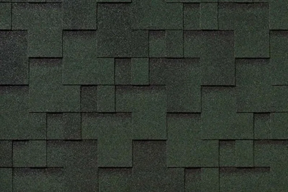 Гибкая черепица Shingle Roofshield Family LITE Модерн Зеленый