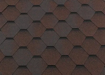 Гибкая черепица Shingle Roofshield "Классик" ("Classic") Стандарт Медный