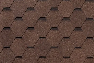 Гибкая черепица Shingle Roofshield "Классик" ("Classic") Стандарт Коричневый топаз