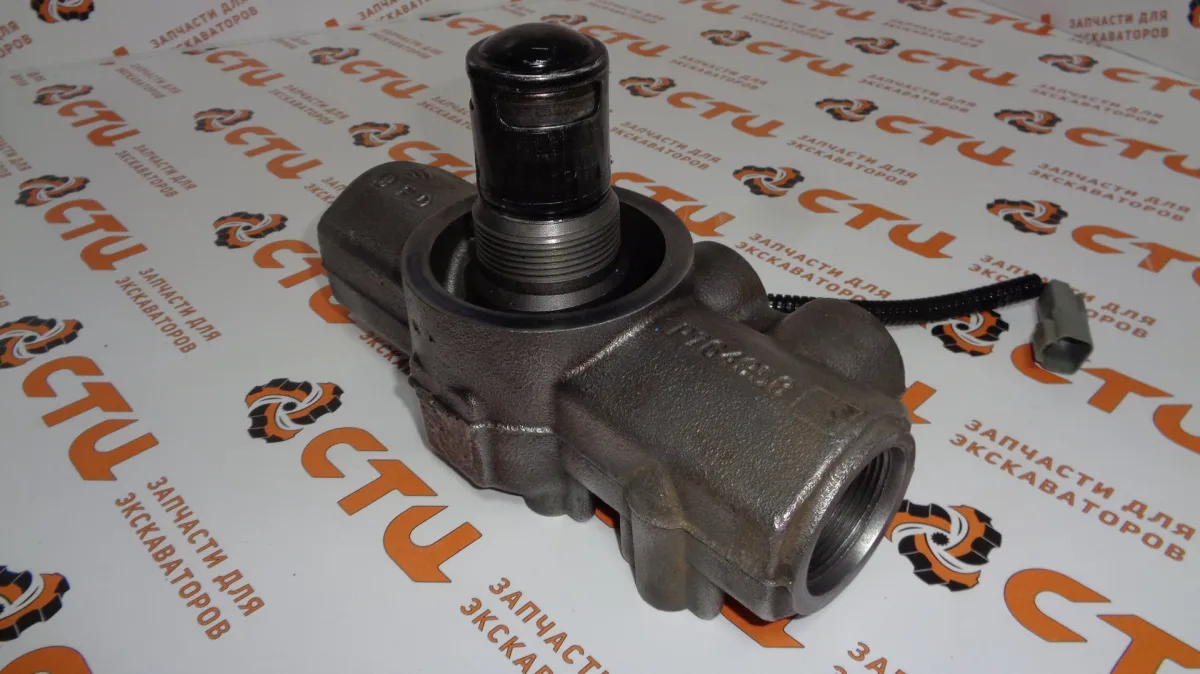 Голова VOE15609787 гидравлического фильтра экскаватора погрузчика Volvo BL61, BL71