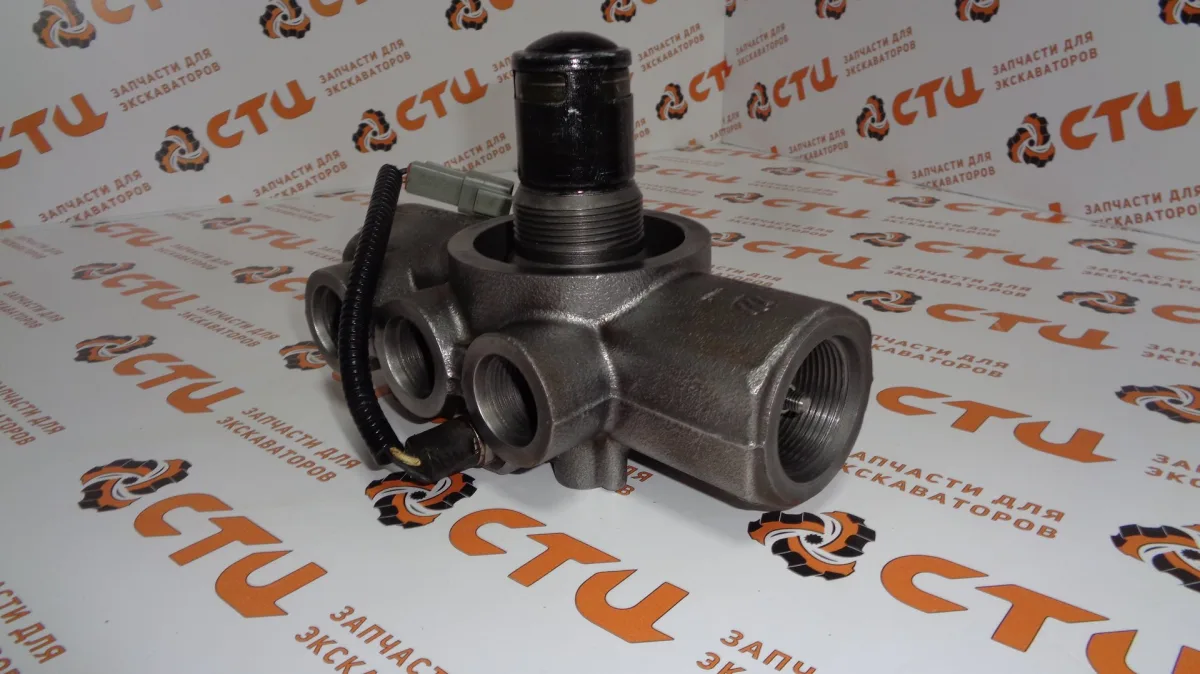 Голова VOE15609787 гидравлического фильтра экскаватора погрузчика Volvo BL61, BL71