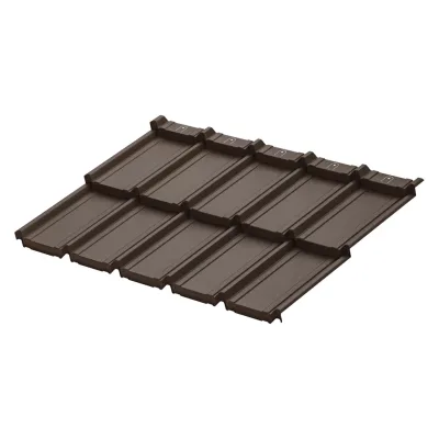Профиль модульный  Аквасистем  Берген  XXL Сталь PU Matt (Zn275) 0,5мм  Rooftop Кашемир  (лист 1165х465 мм) RR32