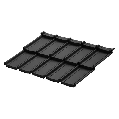 Профиль модульный  Аквасистем  Берген  XXL Сталь PU Matt (Zn275) 0,5мм  Rooftop Кашемир  (лист 1165х465 мм) RAL9005