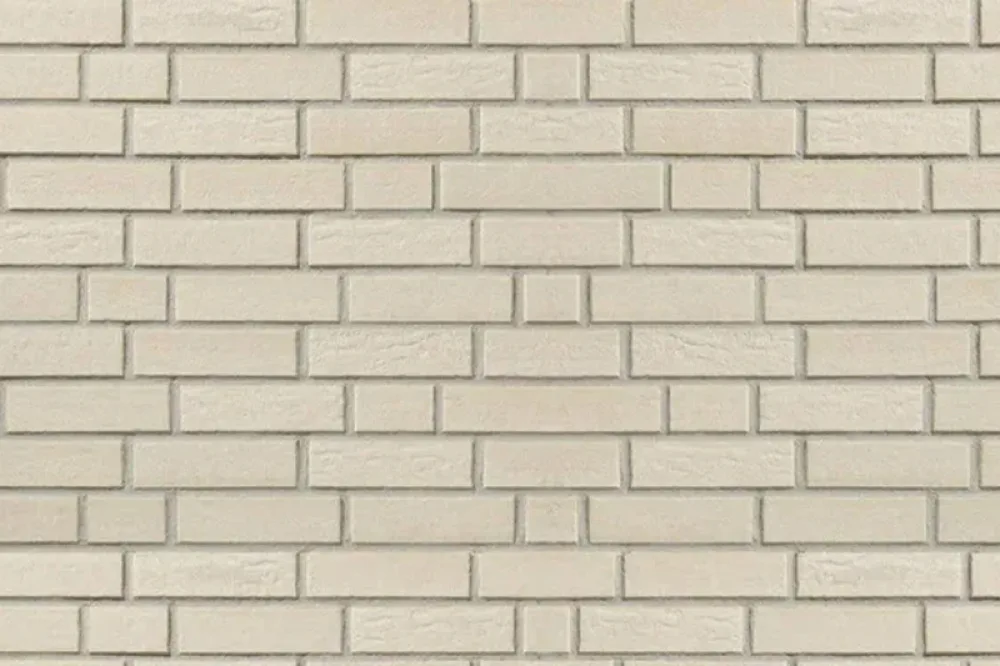 Клинкерная плитка Stroeher Zeitlos 351 kalkbrand рельефная, 400*35*14 мм