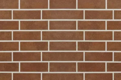 Клинкерная плитка Stroeher Keravette Shine 841 rosso рельефная NF8, 240*71*8 мм