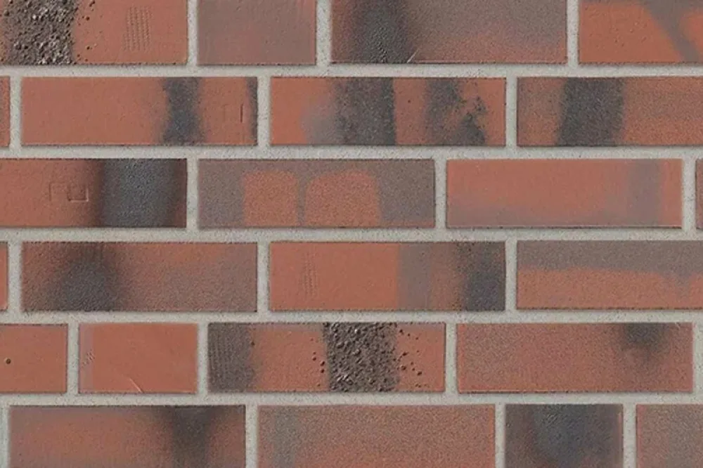 Клинкерная плитка Stroeher Brickwerk 654 flammenrot 240*71*12 мм