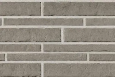 Клинкерная плитка Stroeher Zeitlos 237 austerrauch рельефная, 400*35*14 мм
