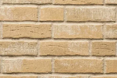 Клинкерная плитка Stroeher Steinlinge 371 silberbeige рельефная NF14, 240*71*14 мм