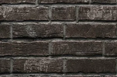 Клинкерная плитка Stroeher Steinlinge 376 platinschwarz рельефная NF14, 240*71*14 мм