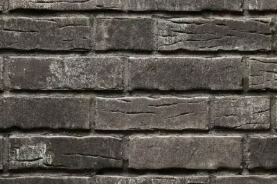 Клинкерная плитка Stroeher Steinlinge 375 platingrau рельефная NF14, 240*71*14 мм