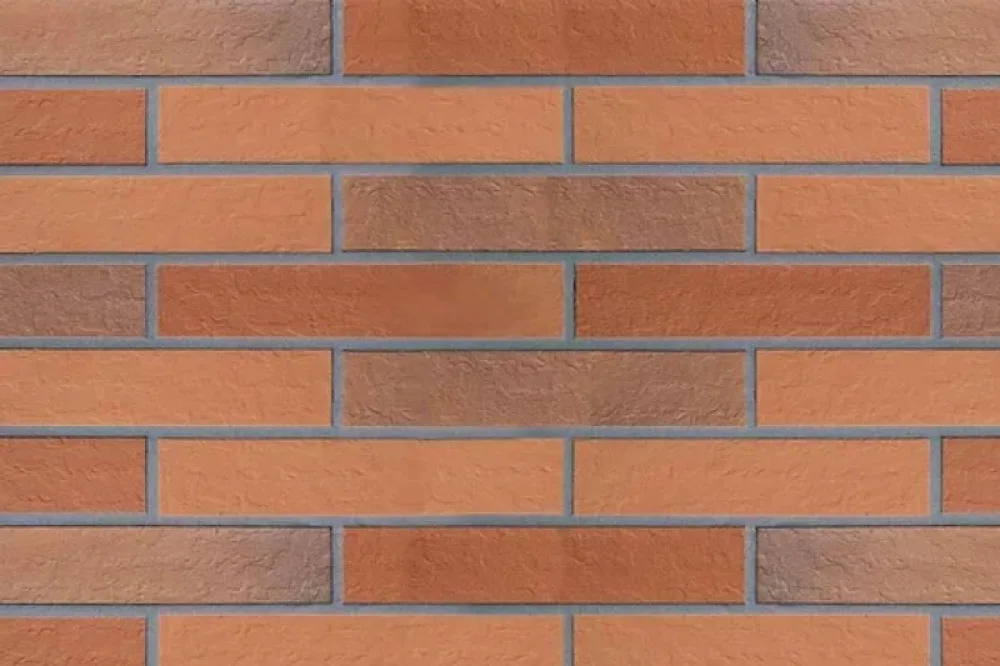 Клинкерная плитка Stroeher Keravette Chromatic 316 patrizienrot ofenbunt гладкая NF11, 240*71*11 мм