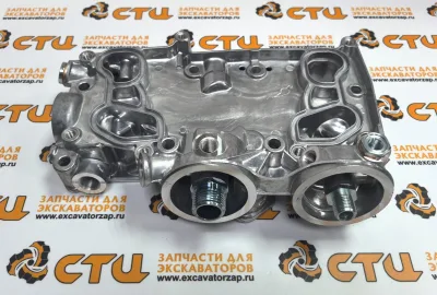 Корпус теплообменника VOE21240959 двигателя экскаватора погрузчика Volvo BL60, BL61, BL61PLUS, BL70, BL71, BL71PLUS,