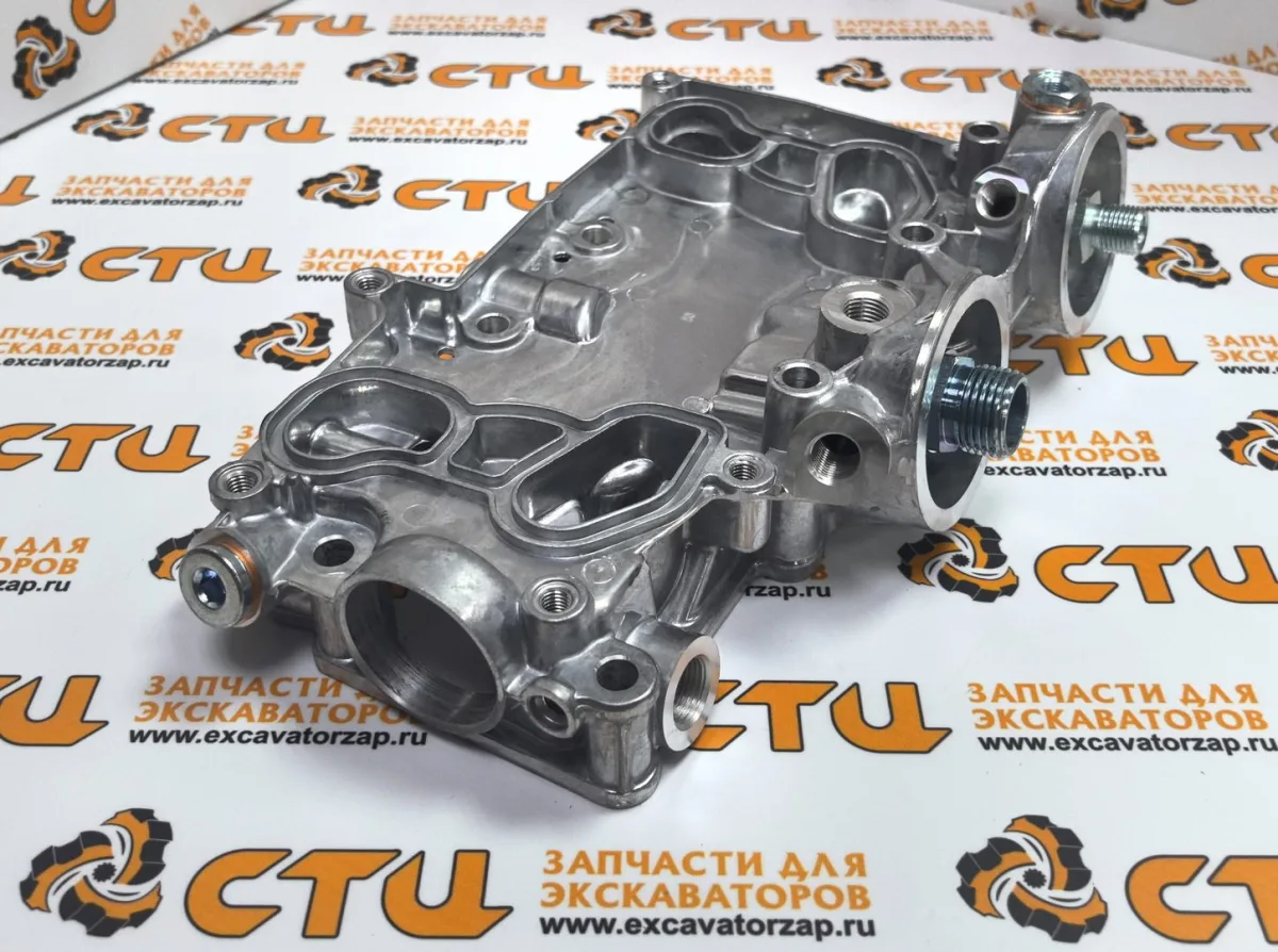 Корпус теплообменника 04299501 двигателя Deutz экскаватора погрузчика Volvo BL60, BL61, BL61PLUS, BL70, BL71, BL71PLUS, фронтального погрузчика VOLVO L50E