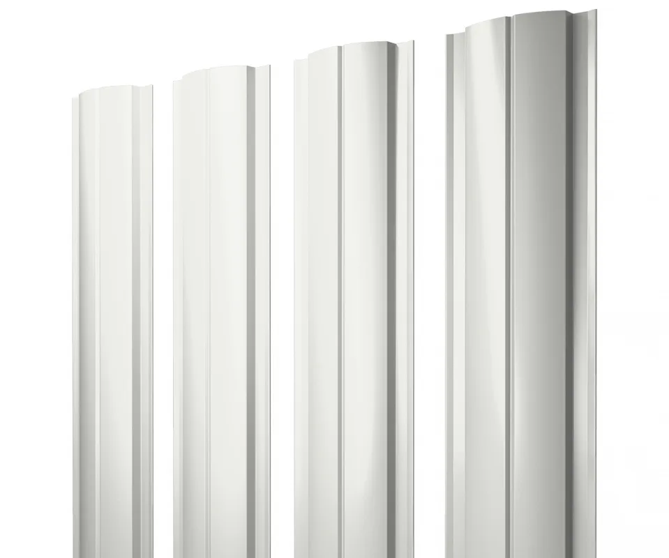 Штакетник Полукруглый Slim фигурный 0,4 Print Premium
