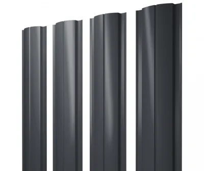 Штакетник Полукруглый Slim 0,45 Drap 