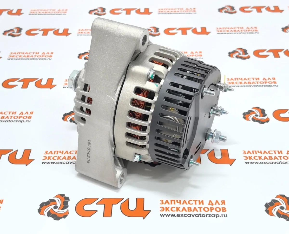 Генератор VOE21236925 двигателя экскаватора погрузчика VOLVO BL60, BL60B, BL61, BL61B, BL61PLUS, BL70, BL70B, BL71, BL71B, BL71PLUS