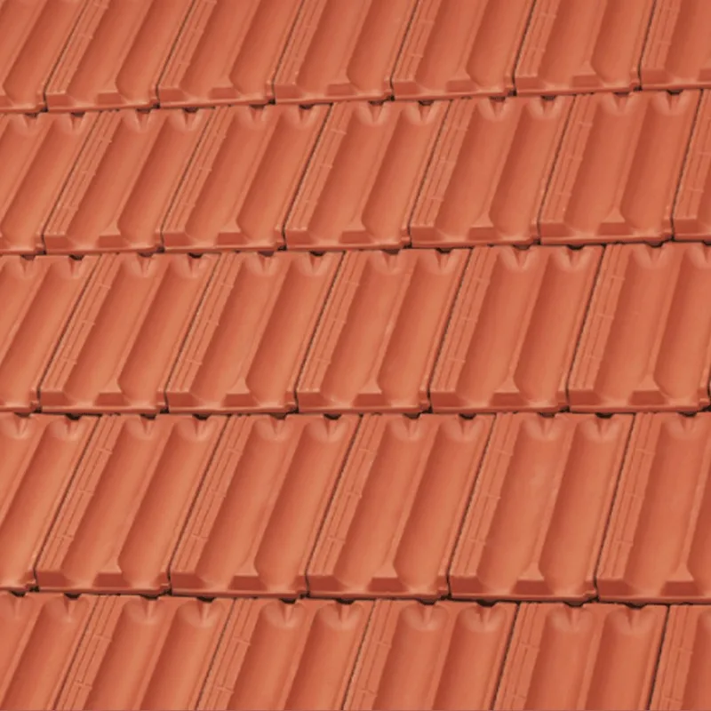 Керамическая черепица плоская FLAT RED