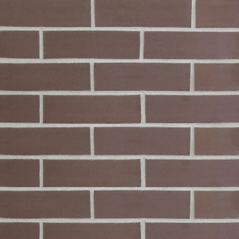 Плитка облицовочная Plato Brown, коричневая гладкая (240х71х14),Terramatic