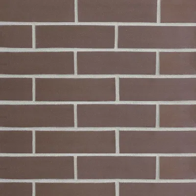 Плитка облицовочная Plato Brown, коричневая гладкая (240х71х14),Terramatic