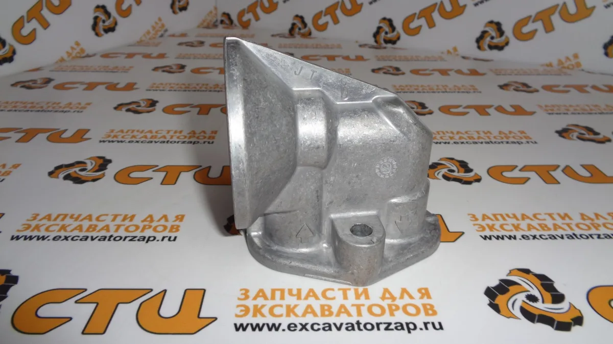 Голова (корпус) фильтра КПП T177997 экскаватора погрузчика John Deere 315SK, 325J, 325K